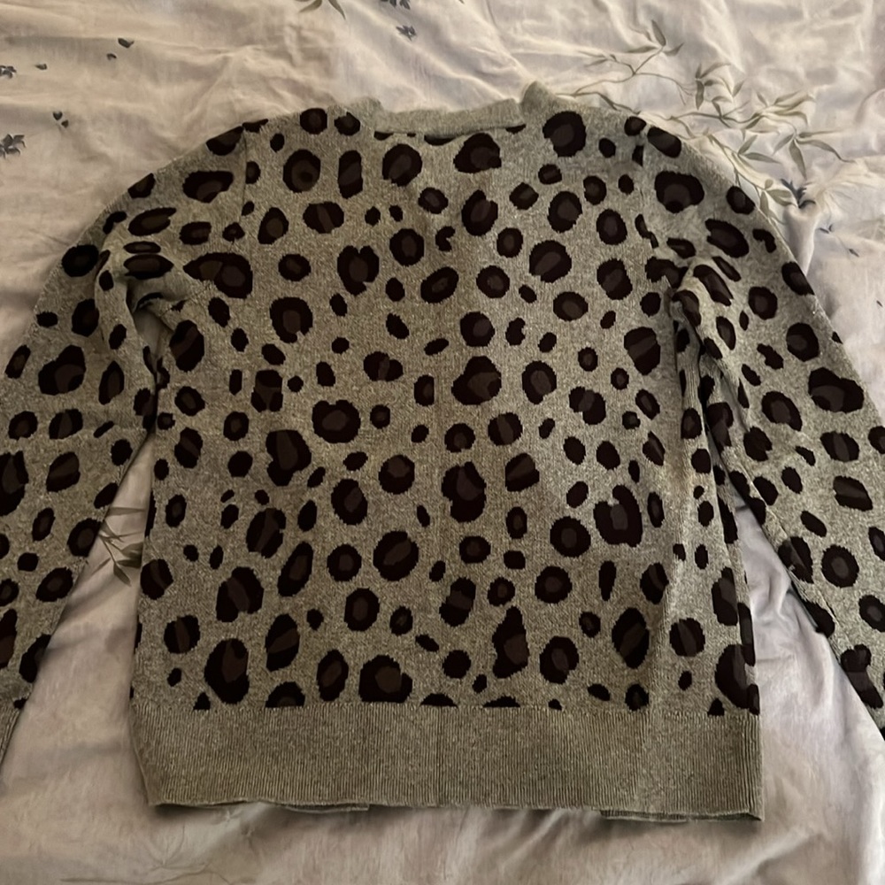 Loft Leopard Print Cardigan - Women’ S - Picture 3 of 4